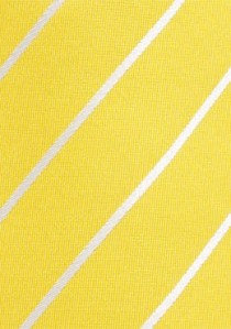Krawatte Business-Linien goldgelb