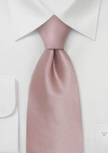 Elegante Krawatte in edlem rosé