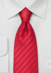 Krawatte rot Kunstfaser
