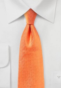 Krawatte Herring-Bone kupfer-orange