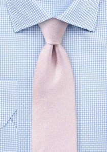 Krawatte Struktur rosé