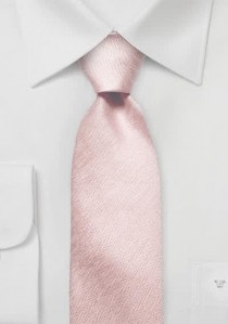 Kravatte Herring-Bone gesprenkelt rosa