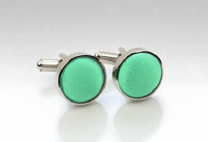 Cufflinks Stoff mint